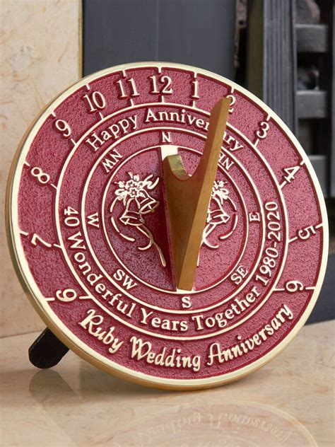 40th anniversary gifts for him